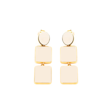 The Audacious Beige Earrings