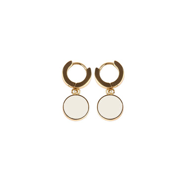 Boucles d'oreilles Les Raffinées Beige