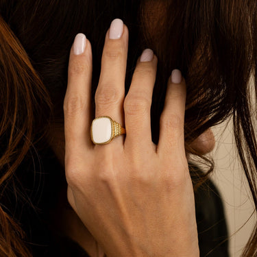 MON PRECIEUX Beige RING