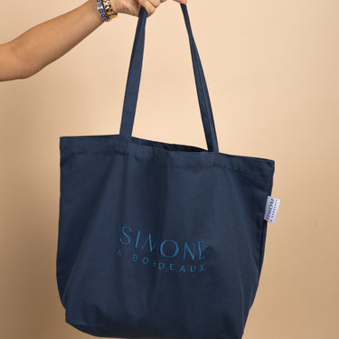 EMBROIDERED INK TOTE BAG